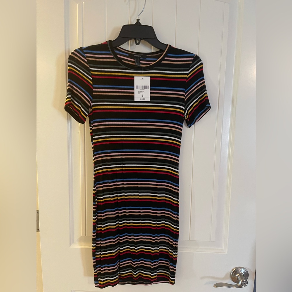 Forever 21 Striped Mini Dress